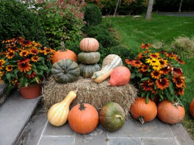 fall property décor | New Fairfield CT