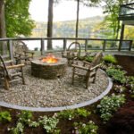 Firepit & Benefits of Mulching | YardScapes | Litchfield & Fairfield Counties | 860-350-2737