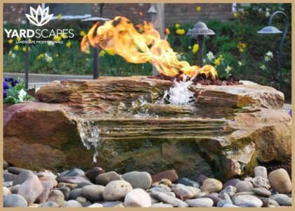 fireboulder with water feature CT