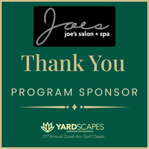 Joe's Salon & Spa THANK YOU